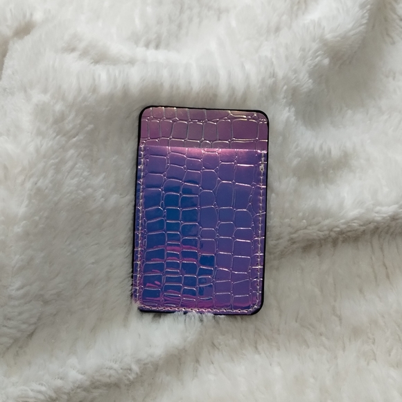 Simply Southern Other - NWT Simply Southern Purple Metallic Holographic Card Holder/Phone Sleeve